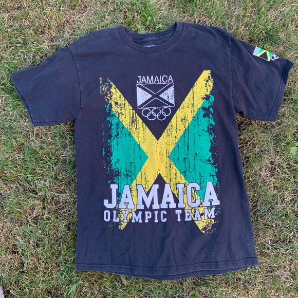 Authentic Jamaican Olympic Team Tee Shirt - Picture 1 of 4